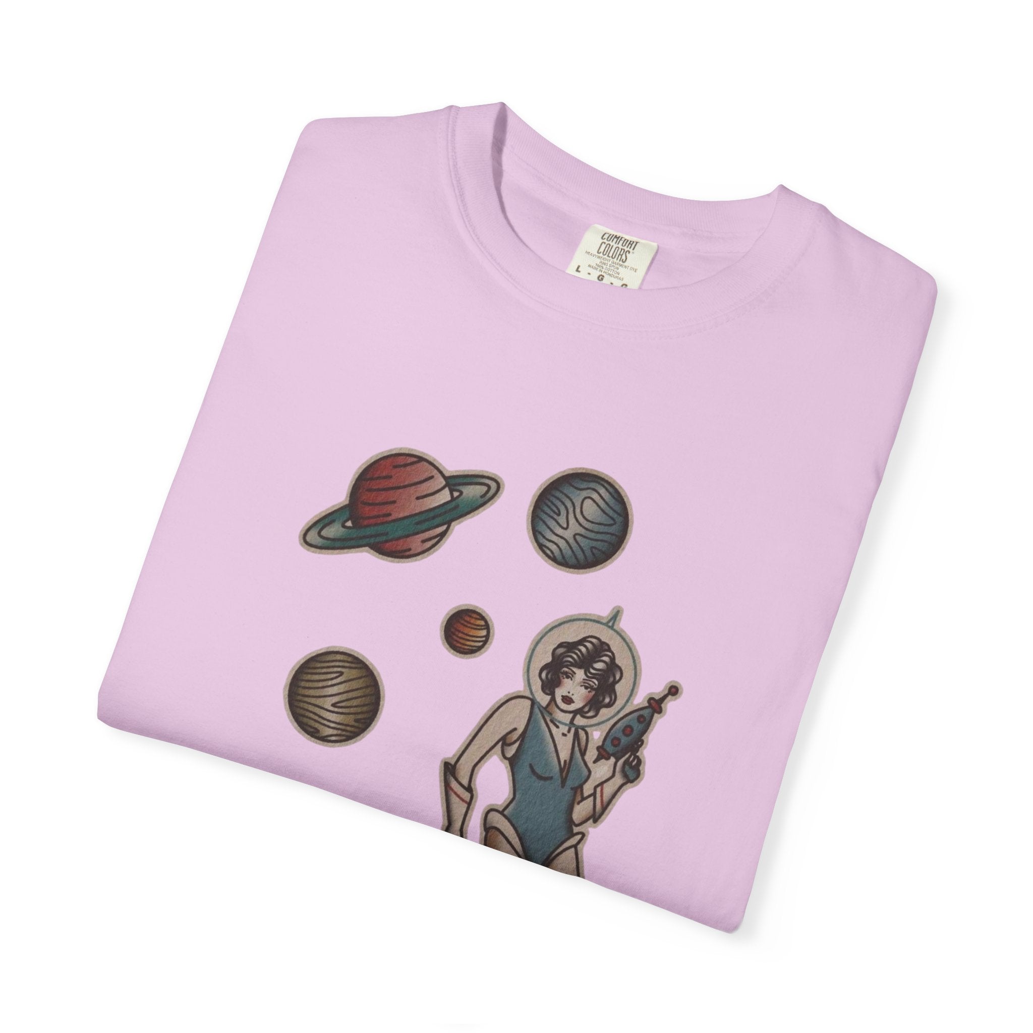 Retro Space Girls Graphic Tee