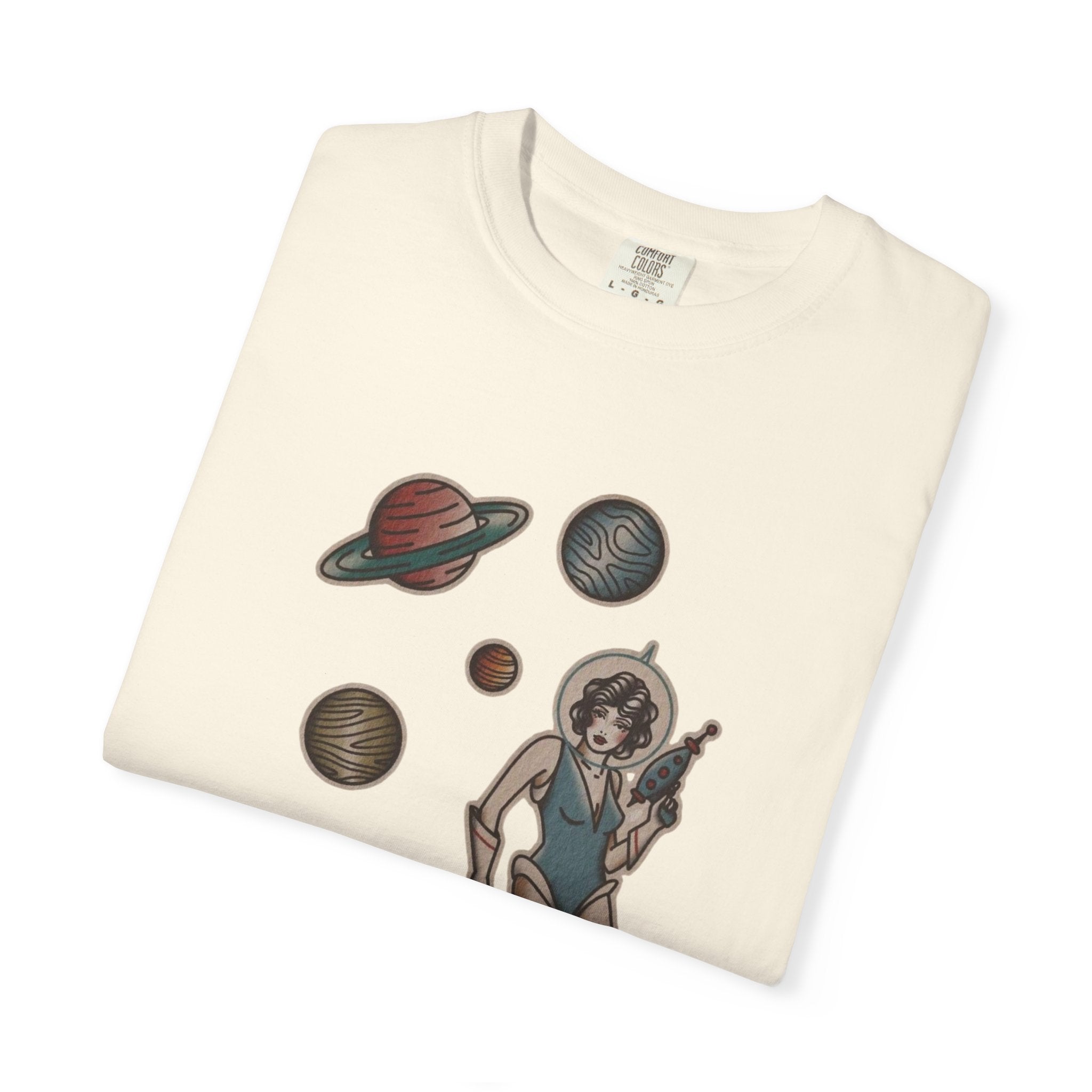 Retro Space Girls Graphic Tee