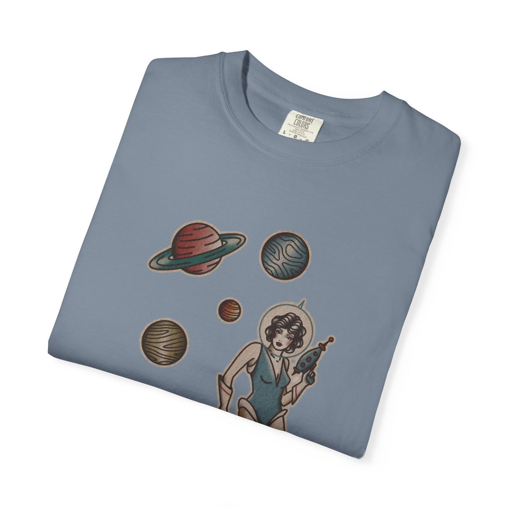 Retro Space Girls Graphic Tee