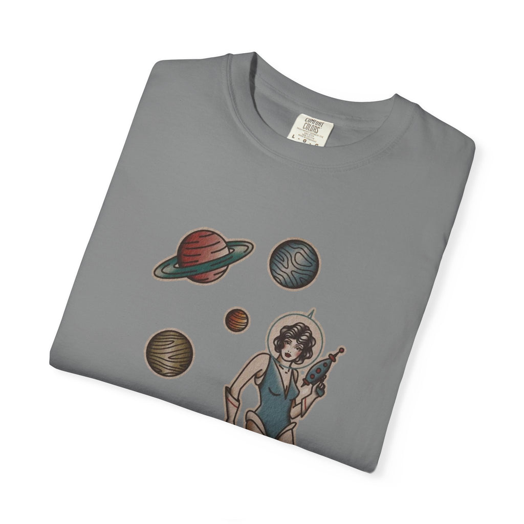 Retro Space Girls Graphic Tee