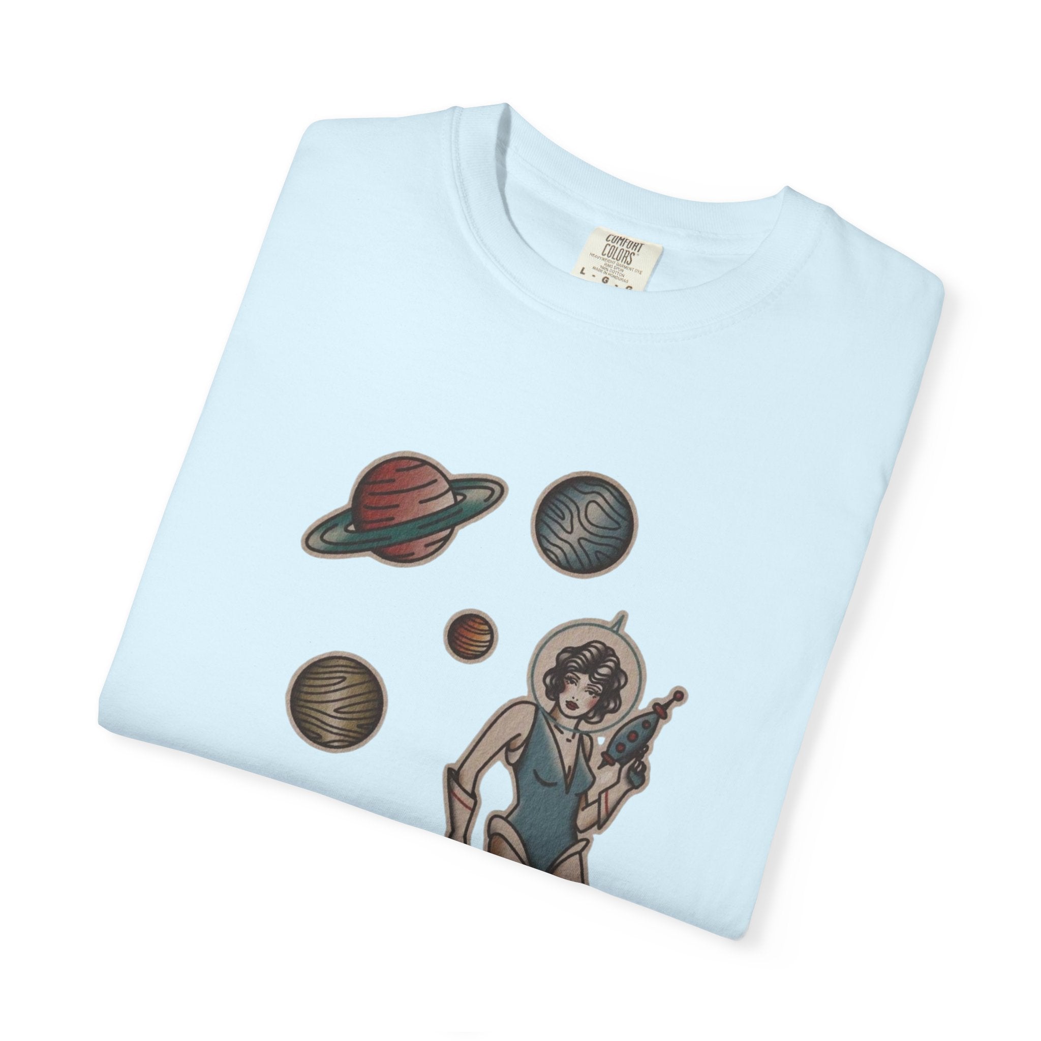 Retro Space Girls Graphic Tee