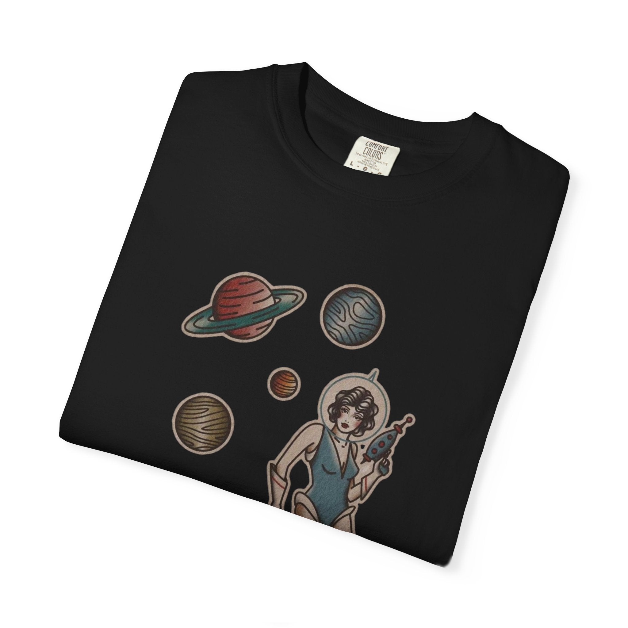 Retro Space Girls Graphic Tee