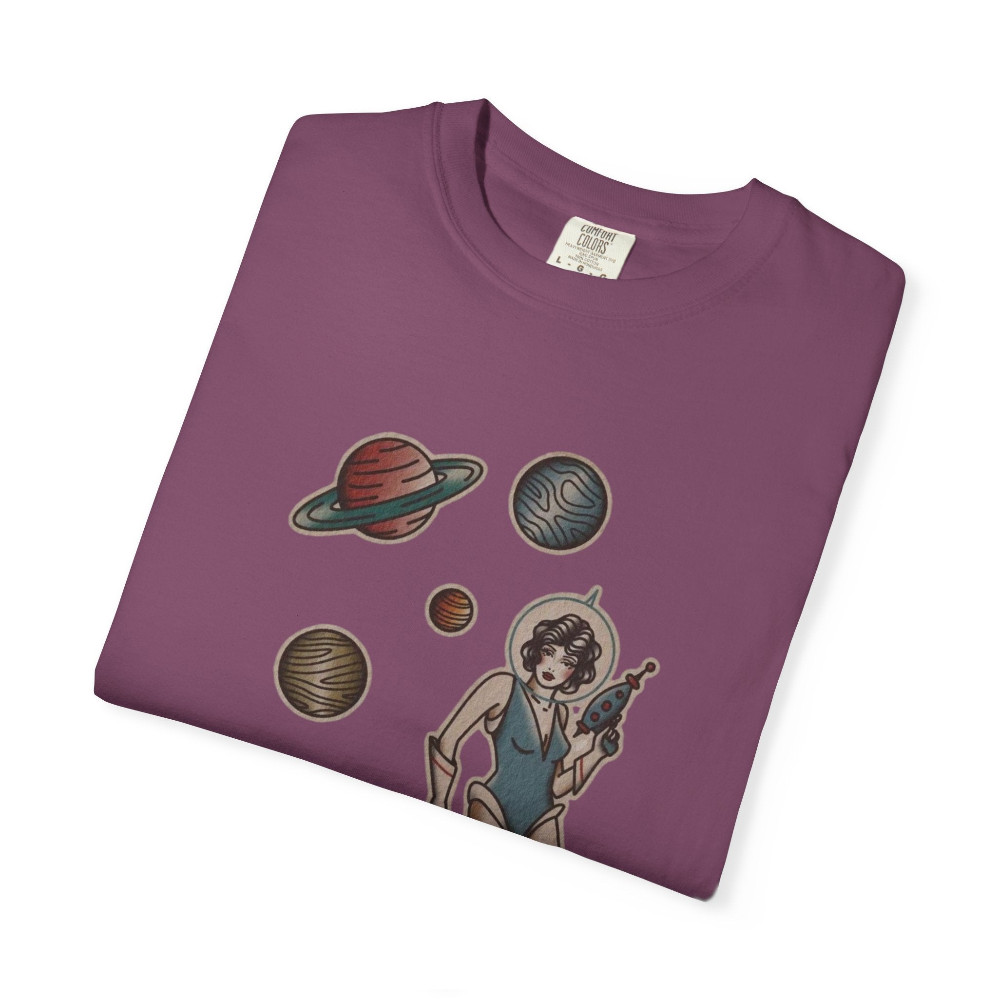 Retro Space Girls Graphic Tee