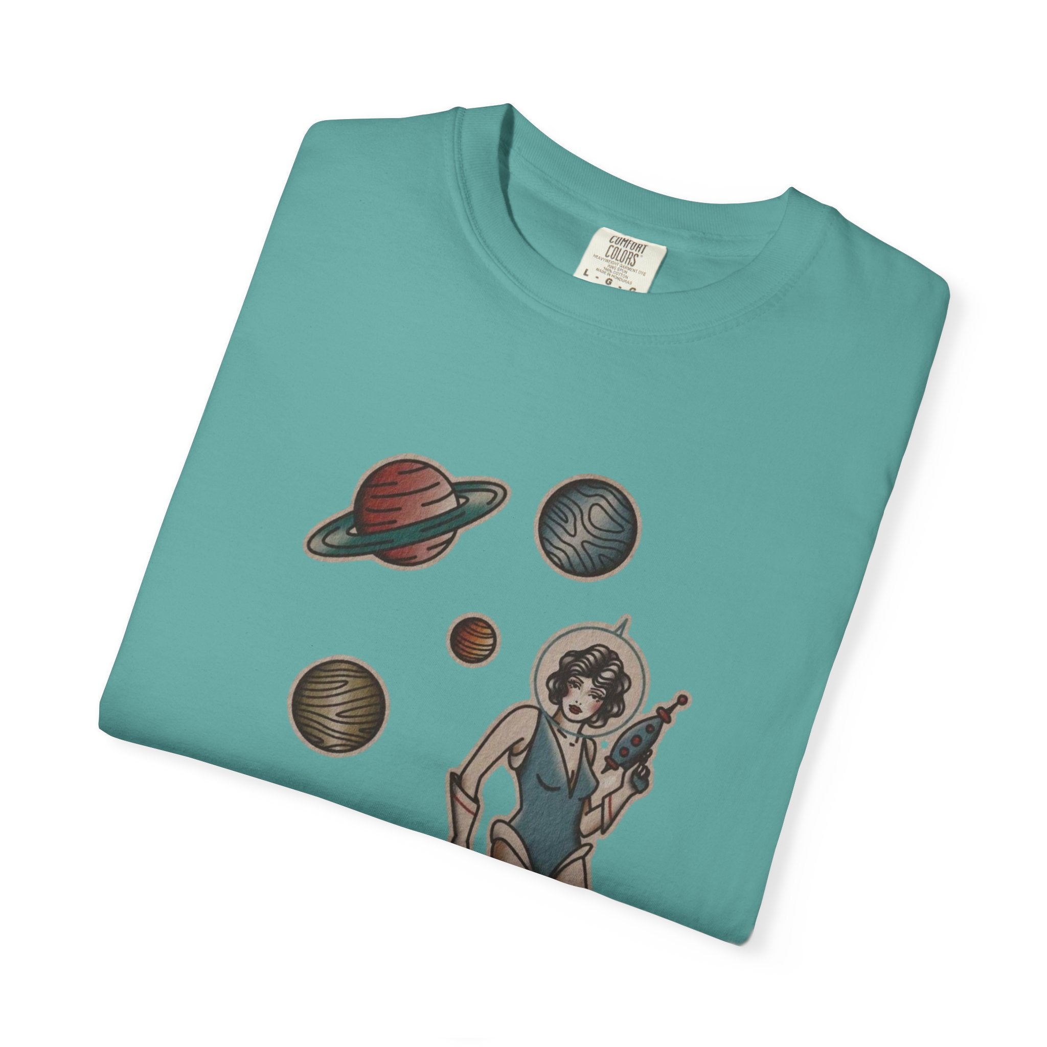 Retro Space Girls Graphic Tee